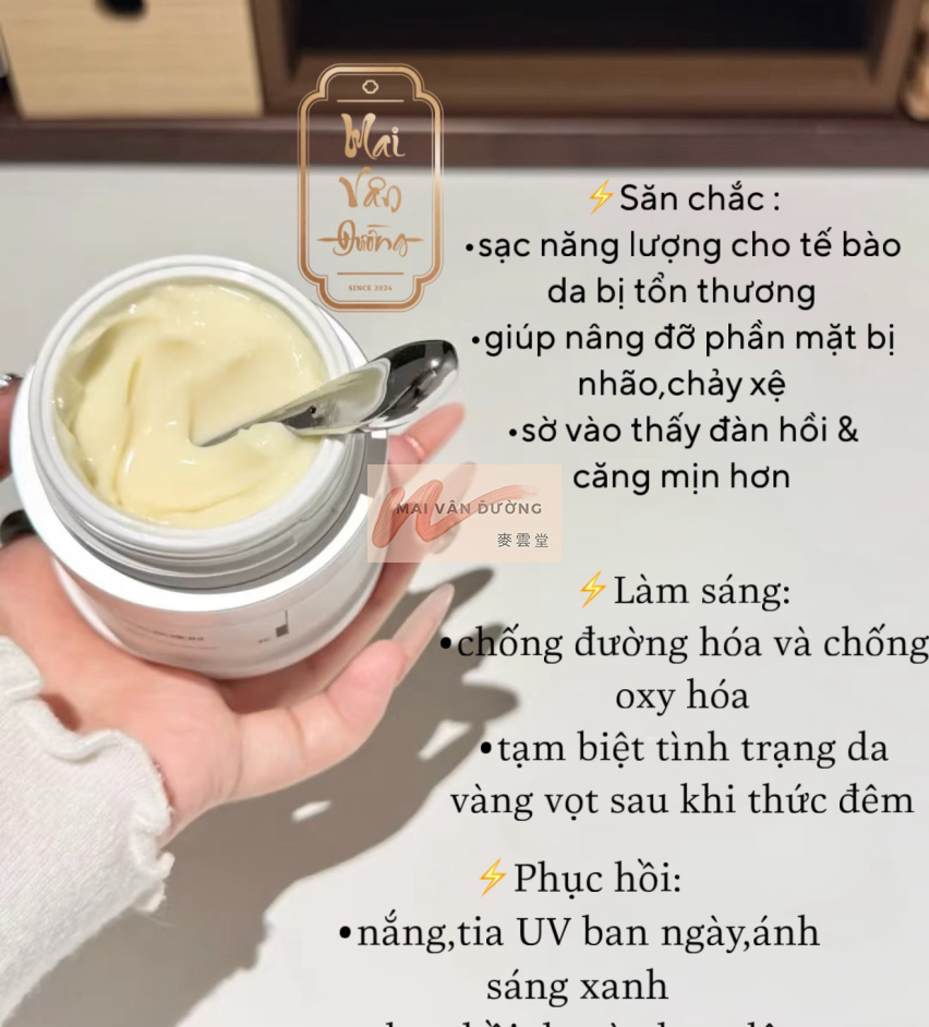 KEM DƯỠNG PHỤC HỒI – TĂNG SINH COLLAGEN 